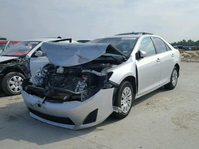 4T4BF1FK9CR249479 - 2012 TOYOTA CAMRY BASE SILVER photo 2
