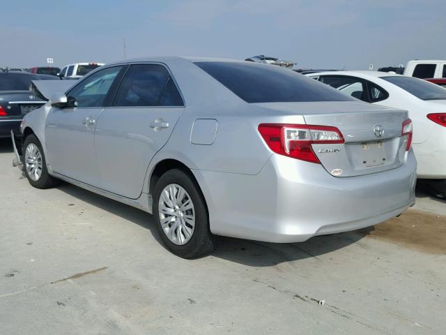 4T4BF1FK9CR249479 - 2012 TOYOTA CAMRY BASE SILVER photo 3