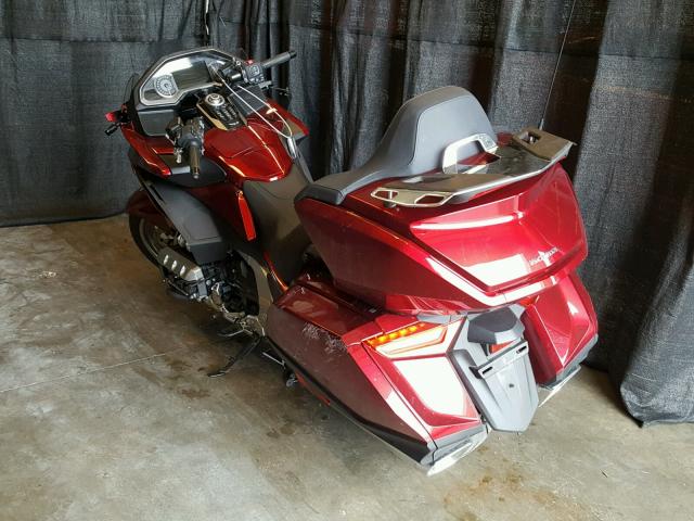 JH2SC790XJK000757 - 2018 HONDA GL1800 MAROON photo 3