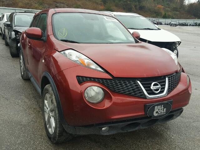 JN8AF5MVXBT026648 - 2011 NISSAN JUKE RED photo 1