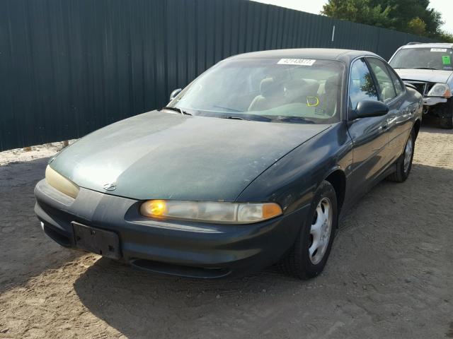 1G3WS52H4XF350095 - 1999 OLDSMOBILE INTRIGUE G GREEN photo 2