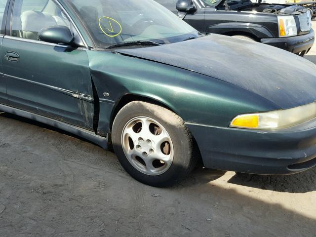 1G3WS52H4XF350095 - 1999 OLDSMOBILE INTRIGUE G GREEN photo 9