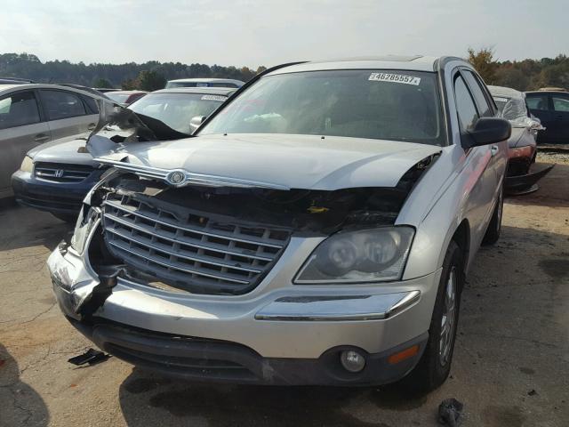 2C8GM68455R588728 - 2005 CHRYSLER PACIFICA T SILVER photo 2