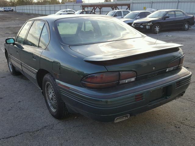 1G2HZ5216S4280406 - 1995 PONTIAC BONNEVILLE GREEN photo 3