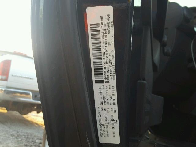 1J4FA541X7L134072 - 2007 JEEP WRANGLER S BLACK photo 10