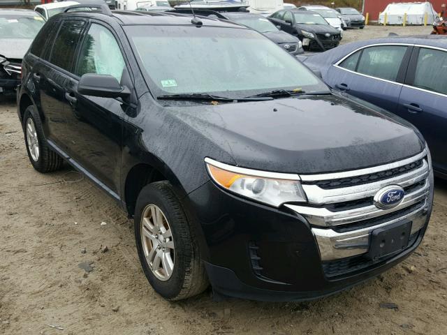 2FMDK3GC6BBB09458 - 2011 FORD EDGE SE BLACK photo 1