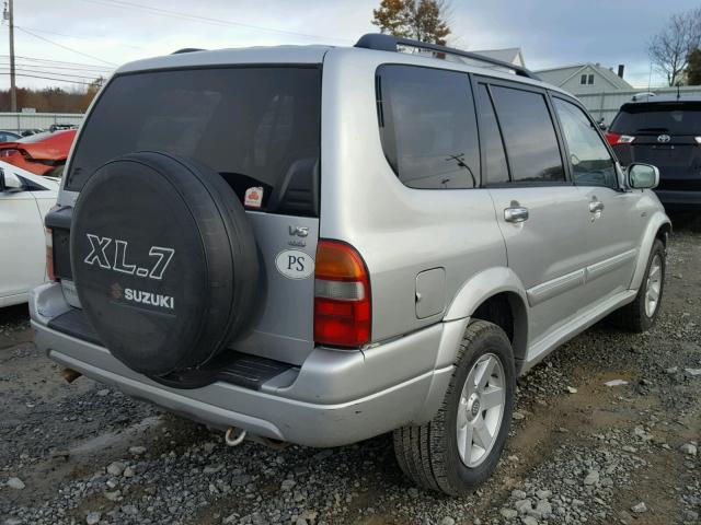 JS3TX92V634101399 - 2003 SUZUKI XL7 PLUS SILVER photo 4