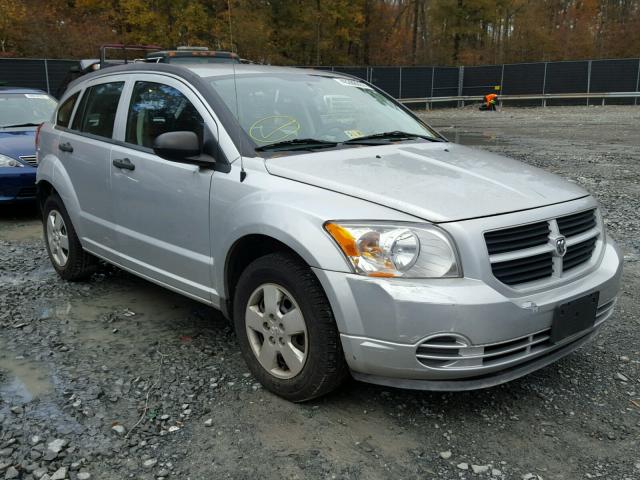 1B3HB28B87D244062 - 2007 DODGE CALIBER SILVER photo 1