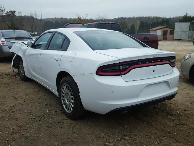 2C3CDXKT0GH175408 - 2016 DODGE CHARGER PO WHITE photo 3