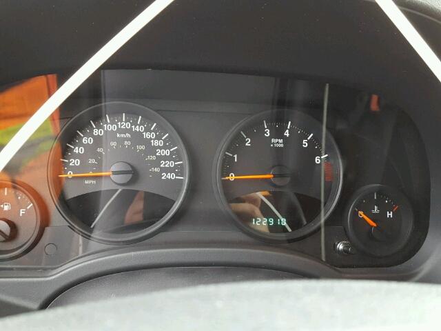 1J4FT47A09D173850 - 2009 JEEP COMPASS SP წითელი ფოტო 8