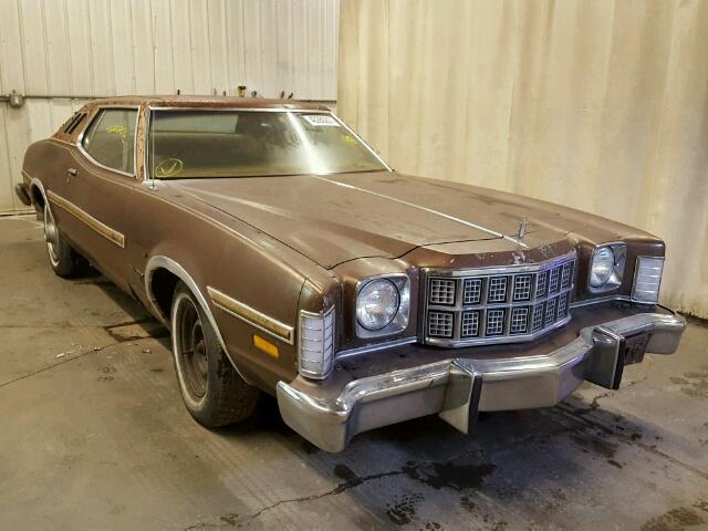 4G21H169375 - 1974 FORD TORINO ELI BROWN photo 1