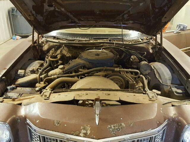 4G21H169375 - 1974 FORD TORINO ELI BROWN photo 7