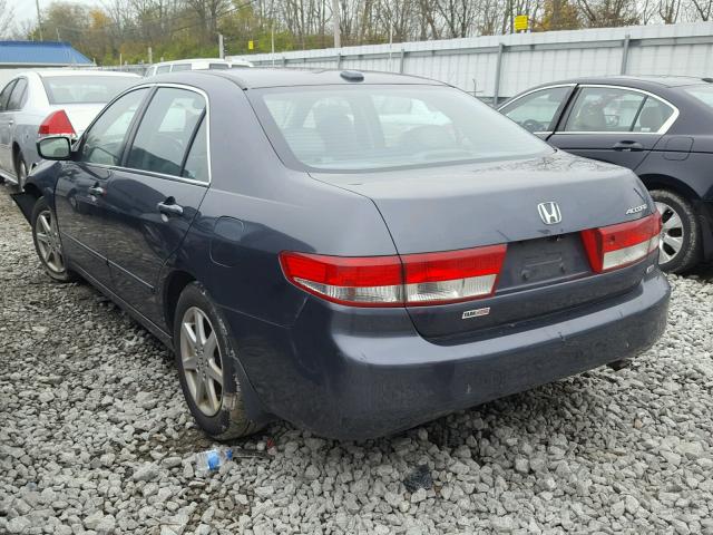 1HGCM66544A078614 - 2004 HONDA ACCORD EX GRAY photo 3