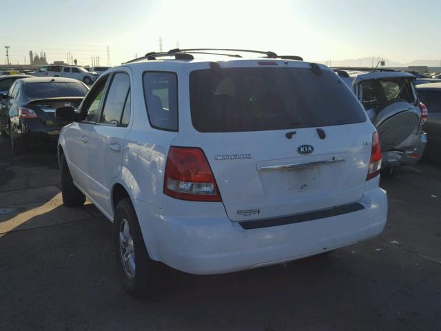 KNDJD733465536663 - 2006 KIA SORENTO EX WHITE photo 3