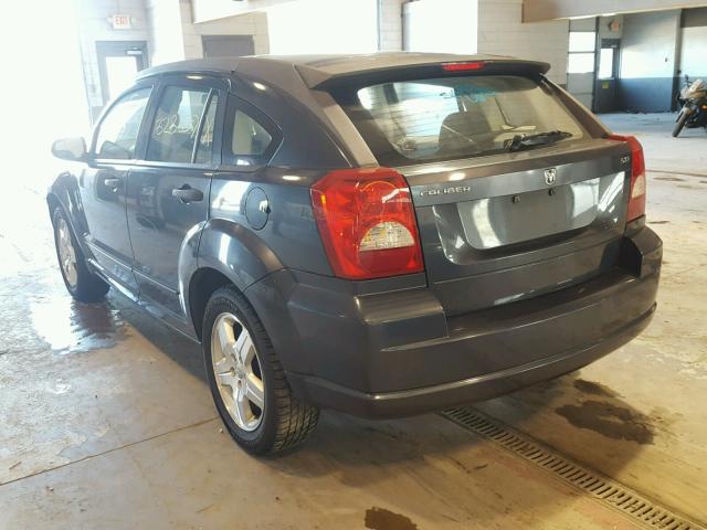 1B3HB48B67D408002 - 2007 DODGE CALIBER SX BLUE photo 3