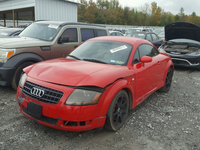 TRUSC28N431015343 - 2003 AUDI TT RED photo 2