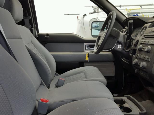 1FTEX1CMXBFC22552 - 2011 FORD F150 SUPER WHITE photo 5