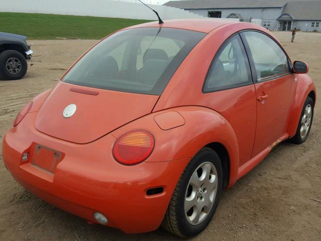 3VWCK21C83M425864 - 2003 VOLKSWAGEN NEW BEETLE 橙色 照片 4