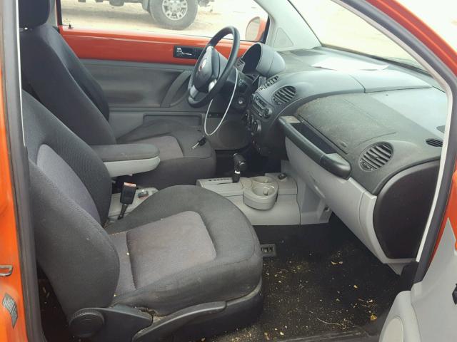 3VWCK21C83M425864 - 2003 VOLKSWAGEN NEW BEETLE 橙色 照片 5