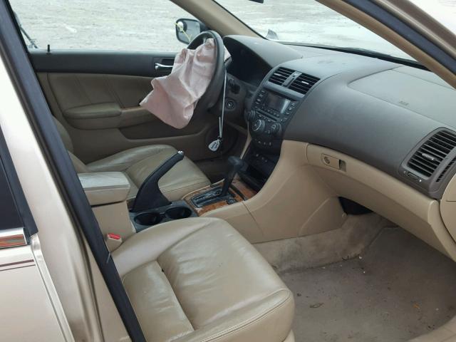 1HGCM568X4A124175 - 2004 HONDA ACCORD GOLD photo 5