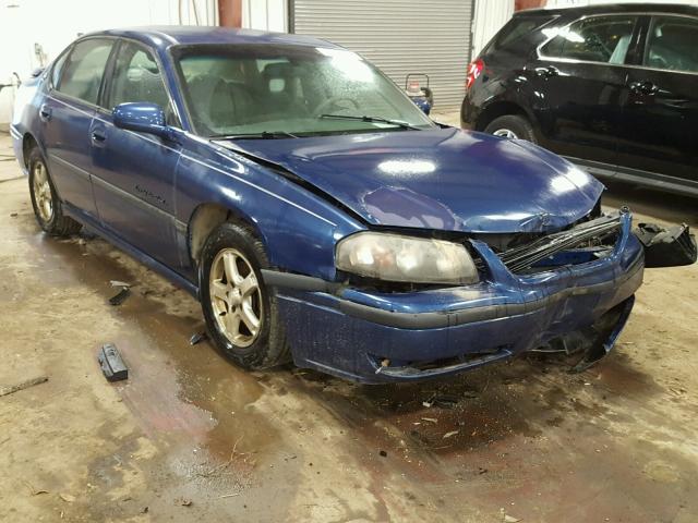 2G1WH52K839280655 - 2003 CHEVROLET IMPALA LS BLUE photo 1