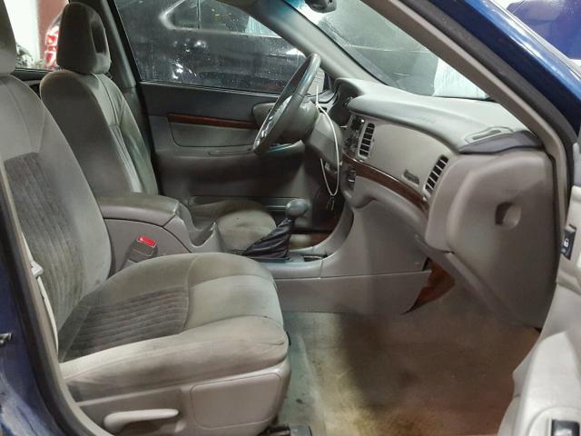 2G1WH52K839280655 - 2003 CHEVROLET IMPALA LS BLUE photo 5