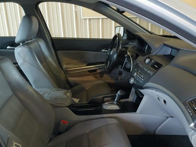 1HGCP26819A157305 - 2009 HONDA ACCORD EXL SILVER photo 5