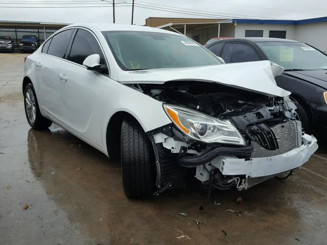 2G4GK5EX4G9190764 - 2016 BUICK REGAL WHITE photo 1