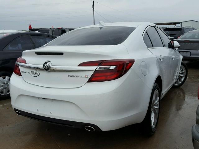 2G4GK5EX4G9190764 - 2016 BUICK REGAL WHITE photo 4