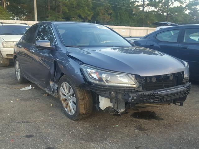 1HGCR2F76EA206350 - 2014 HONDA ACCORD EX GRAY photo 1