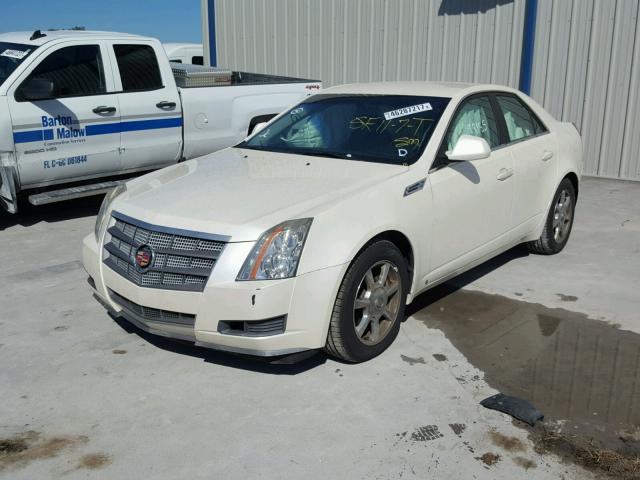 1G6DF577290106823 - 2009 CADILLAC CTS WHITE photo 2