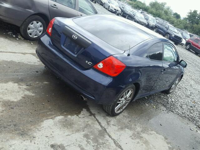 JTKDE177560092090 - 2006 TOYOTA SCION TC 蓝色 照片 4