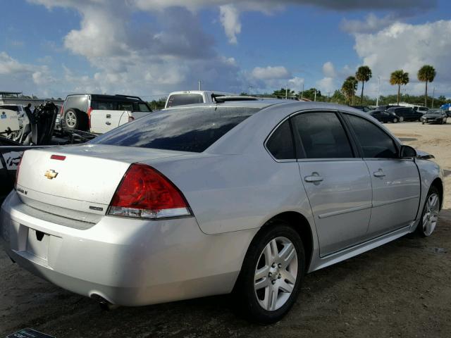 2G1WB5E35G1123675 - 2016 CHEVROLET IMPALA LIM SILVER photo 4