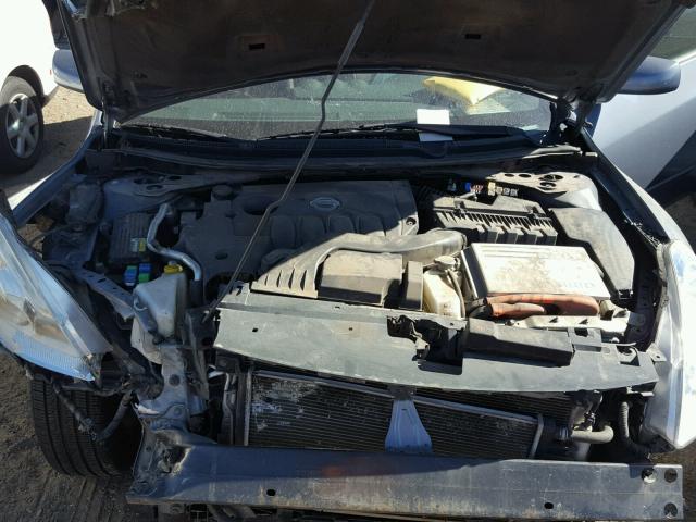 1N4CL2AP9AC117772 - 2010 NISSAN ALTIMA HYB GRAY photo 7