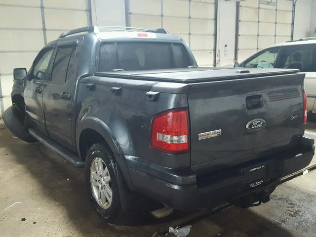 1FMEU5BE0AUA41640 - 2010 FORD EXPLORER S GRAY photo 3