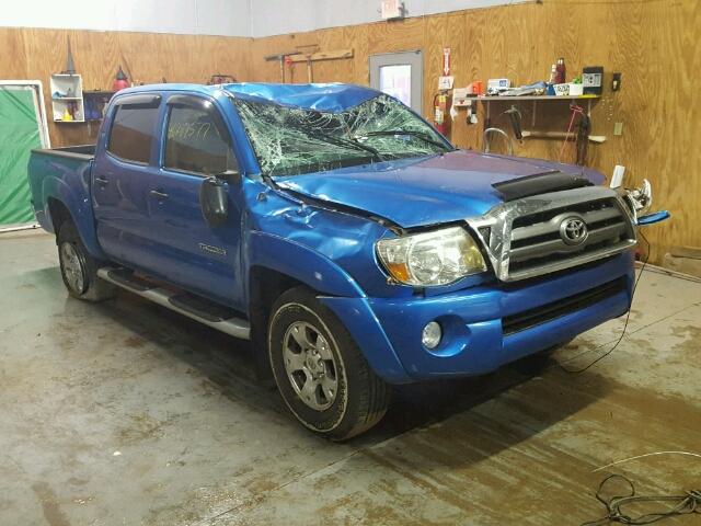 3TMLU4EN8AM054948 - 2010 TOYOTA TACOMA DOU BLUE photo 1