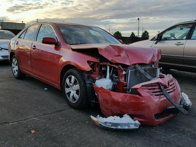 4T4BE46K09R109334 - 2009 TOYOTA CAMRY BASE წითელი ფოტო 1