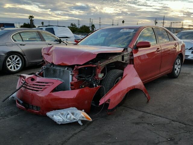 4T4BE46K09R109334 - 2009 TOYOTA CAMRY BASE RED photo 2