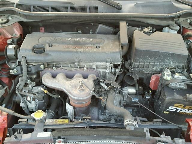 4T4BE46K09R109334 - 2009 TOYOTA CAMRY BASE წითელი ფოტო 7