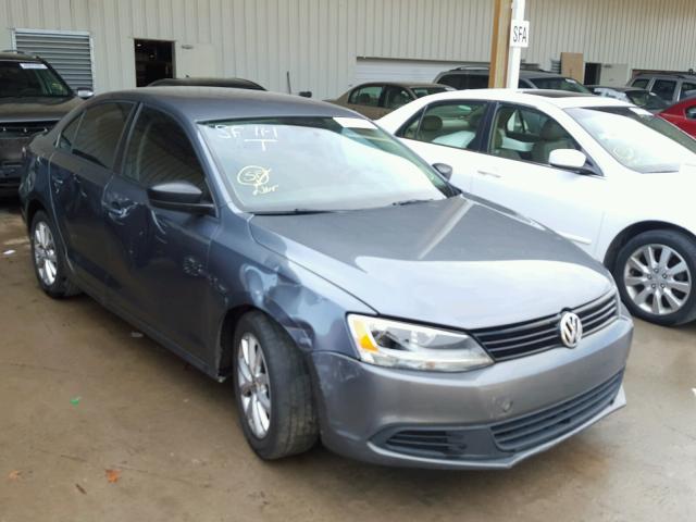 3VW1K7AJ5BM072680 - 2011 VOLKSWAGEN JETTA BASE 灰色 照片 1