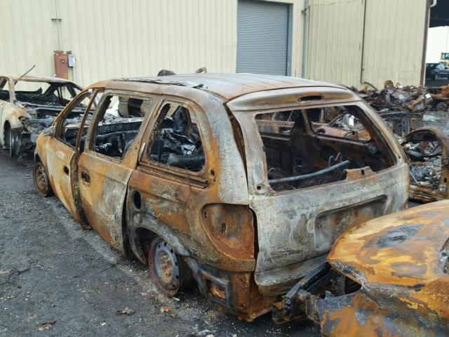 1D4GP25RX6B728776 - 2006 DODGE CARAVAN SE BURN photo 3