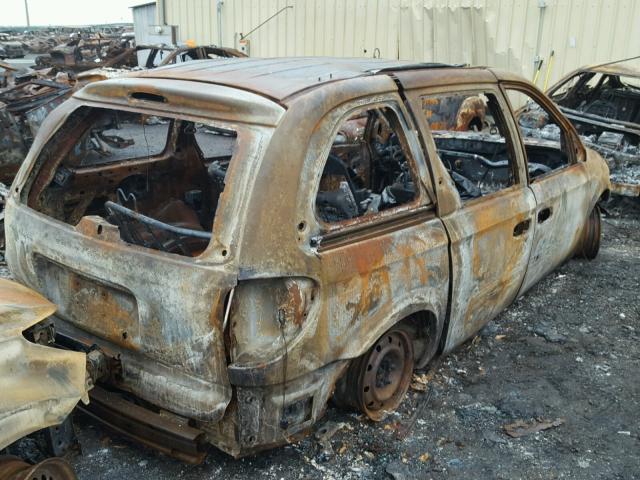 1D4GP25RX6B728776 - 2006 DODGE CARAVAN SE BURN photo 4