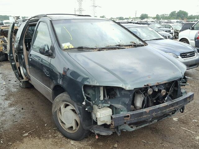 4T3ZF13C51U353705 - 2001 TOYOTA SIENNA LE GREEN photo 1