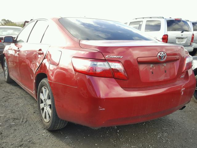 JTNBE46K473124190 - 2007 TOYOTA CAMRY NEW RED photo 3