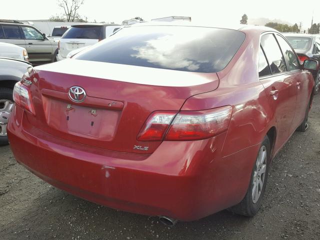 JTNBE46K473124190 - 2007 TOYOTA CAMRY NEW RED photo 4