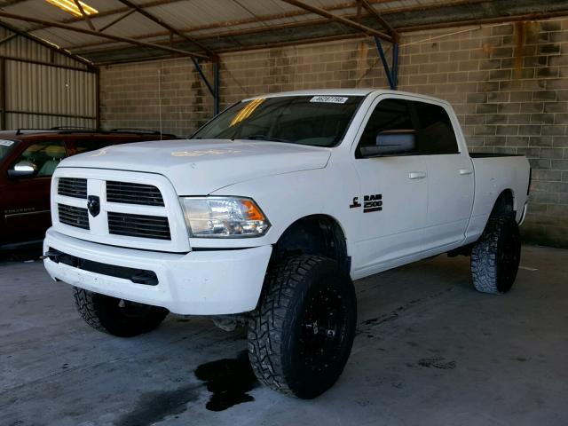 3C6UD5DL1CG315159 - 2012 DODGE RAM 2500 S თეთრი ფოტო 2