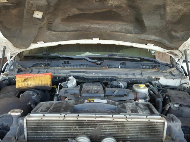 3C6UD5DL1CG315159 - 2012 DODGE RAM 2500 S თეთრი ფოტო 7