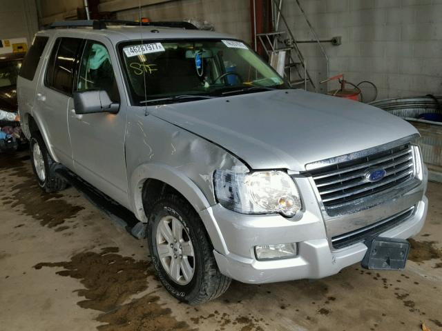 1FMEU7DEXAUA32372 - 2010 FORD EXPLORER X SILVER photo 1