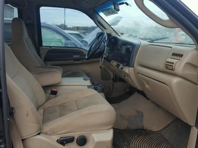 1FTSW21P97EA94939 - 2007 FORD F250 BLACK photo 5