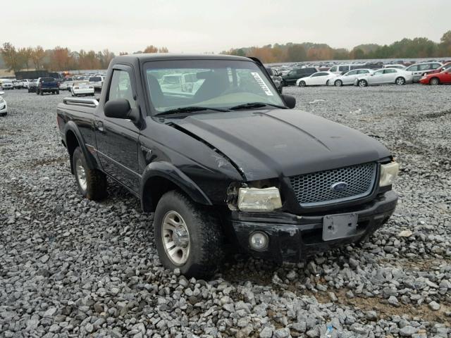 1FTYR10UX3PA89721 - 2003 FORD RANGER BLACK photo 1